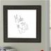 Darby Home Co Wall Mounted Dry Erase Board Wood/Manufactured Wood in Black/Brown/White | 48 H x 48 W x 1.25 D in | Wayfair DRBC5396 32554420