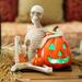 The Twillery Co.® Carlisle Skeleton & Pumpkin Decorative Accent Resin | 8.63 H x 8.63 W x 6.75 D in | Wayfair 2DDE5F1579D04A4F841E7544506EC074