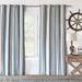 Eastern Accents Maritime 100% Cotton Striped Room Darkening Grommet Single Curtain Panel 100% Cotton | 96 H in | Wayfair CUB-402D