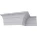 Ekena Millwork 4 3/4"H x 3 1/2"P x 5 7/8"F x 94 1/2"L, Adonis Crown Moulding Urethane | 4.75 H x 96.13 W x 3.5 D in | Wayfair MLD04X03X04AD