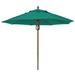 Fiberbuilt Prestige 9' Market Umbrella Metal in Green/Blue/Navy | Wayfair 9MPPCB-5456