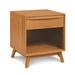 Copeland Furniture Catalina 1 - Drawer Solid Wood Nightstand Wood in Red | 22 H x 18.5 W x 18 D in | Wayfair 2-CAL-10-03