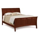 Copeland Furniture Sarah Sleigh Bed Wood in Black | 45 H x 74.5 W x 103.5 D in | Wayfair 1-SLM-15-33