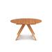 Copeland Furniture Catalina Round Extension Table Wood in Red | 30 H in | Wayfair 6-CRE-54-03