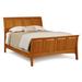 Copeland Furniture Sarah Sleigh Bed Wood in Black | 45 H x 78.5 W x 99.5 D in | Wayfair 1-SLM-11-23