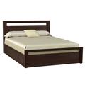 Copeland Furniture Mansfield Storage Platform Bed Metal in Brown/Red | 40 H x 75 W x 88 D in | Wayfair 1-MAN-05-53-STOR