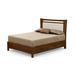 Copeland Furniture Monterey Storage Platform Bed Wood and /Upholstered/Microfiber/Microsuede in Gray | 52 H x 80.25 W x 84 D in | Wayfair