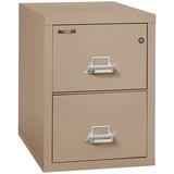 FireKing Fireproof 2-Drawer Vertical File Cabinet Metal/Steel in Brown | 27.75 H x 20.8125 W x 31.5625 D in | Wayfair