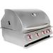 Cal Flame G-Series 4-Burner Built-In Convertible Gas Grill Stainless Steel in Gray/White | 22.438 H x 31.5 W x 24 D in | Wayfair BBQ18G04