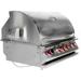 Cal Flame 4-Burner Built-In Propane Gas Grill Stainless Steel in Gray | 22.375 H x 31.5 W x 24 D in | Wayfair BBQ18874CP