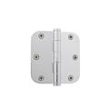 Grandeur 3.5" Button Tip Residential Hinge w/ 5/8" Radius Corners | 3.5 H x 3.5 W x 0.087 D in | Wayfair 819963