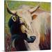 August Grove® Bull Portrait by Anke Painting Print on Wrapped Canvas Canvas | 12 H x 12 W x 1.5 D in | Wayfair 719F5A7C4AEC4628AC2FD1326DBC1146