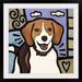 Harriet Bee 'Beagle Pop Art' by Dunadry Graphic Art Print | 24 H x 24 W x 1 D in | Wayfair 7C4B5BDD13CF4A7B8E78A27BFA094BCB