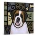 Harriet Bee Dunadry St Bernard Pop Art by Eric Waugh - Graphic Art Print | 20 H x 20 W x 1.5 D in | Wayfair 1F12223370E547EA96999E611223FE37