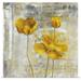 Great Big Canvas 'Yellow Flowers II' by Carol Painting Print in Black | 35 H x 35 W x 1.5 D in | Wayfair 1896559_1_35x35_none