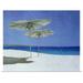 Highland Dunes Marti Umbrellas, Greece, 1995' by Lincoln Seligman Painting Print | 8 H x 10 W x 1.5 D in | Wayfair 82D287681953436B82C2D615E29CD4E8