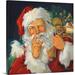 The Holiday Aisle® Thuc 'Twinkle in His Eye' by Susan Comish Painting Print | 20 H x 20 W x 1.5 D in | Wayfair 9E7EAFBCBBB74387AAD5FA5132930A79