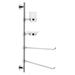 Gedy by Nameeks Astro 25in. H Free Standing Bathroom Butler Plastic in Gray | 25 H x 15 W x 2.1 D in | Wayfair Gedy 2635-13