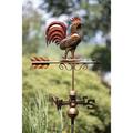 Good Directions Bantam Rooster Weathervane Metal in Red/Brown | 36 H x 19 W x 15 D in | Wayfair 1975RED