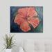 Winston Porter Anjlee Orange Hibiscus' by Michael Creese Painting Print | 24 H x 30 W x 1.5 D in | Wayfair 3A4E471CC82F482F8059E343262988E6