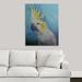 Bay Isle Home™ Wireman Cockatoo' by Michael Creese Painting Print in Blue/White | 24 H x 18 W x 1.5 D in | Wayfair 225541BB328C4CBAB11E2A22B33A788C