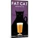 Great Big Canvas 'Fat Cat Brewing Company' by Ryan Fowler Vintage Advertisement | 60 H x 30 W x 1.5 D in | Wayfair 1421064_1_30x60