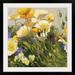 August Grove® Circular Plum 'Poppies & Pansies I' by Shirley Novak Painting Print | 28 H x 28 W x 1 D in | Wayfair 655E66AD8C8E4E7484CCCE7042CA8958