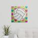 Great Big Canvas 'Girls Sports III' by Michael Mullan Painting Print in Blue | 20 H x 20 W in | Wayfair 1052817_1_20x20