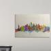 Ebern Designs 'New York City Skyline' by Francy Graphic Art Print in White | 24 H x 36 W x 1.5 D in | Wayfair C06350D5D15543C49C7876E0A720D445