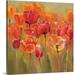 Winston Porter Anjennette Tulips in the Midst III ' Painting Print | 30 H x 30 W x 1.5 D in | Wayfair B188145C832A4274A19DDFE4475DB1B9