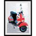 Ebern Designs 'Vespa Scooter' by Francy Graphic Art Print Plastic | 44 H x 34 W x 1 D in | Wayfair 5EC81F699E7E4219B8F88A6C7B805ACF