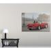 House of Hampton® A Ride in Paris III Red Car by Marco Fabiano - Print Metal | 40 H x 60 W x 1.5 D in | Wayfair C975BCB522DB44E3ADB7A33E8596A9D6