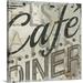 Williston Forge 'Restaurant Sign II' by Michael Mullan Textual Art | 8 H x 8 W x 1.5 D in | Wayfair C02E453E620043638F84084C1ED168B7