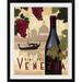 Fleur De Lis Living 'Wine Festival II' by Marco Fabiano Vintage Advertisement Metal in Brown | 38 H x 32 W x 1 D in | Wayfair