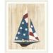 Breakwater Bay 'American Flag Sailboat' Sultana Painting Print | 23 H x 20 W x 1 D in | Wayfair AA9E92B6529D488280121B90D6D0A74A