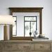 Greyleigh™ Emmaline Rectangular Dresser Mirror Wood in Brown | 39.5 H x 42 W x 2.5 D in | Wayfair B6F1455390114CF8BB6F4E2BD4EC97DA