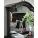 Greyleigh™ Ellenton Farmhouse/Country Arched Beveled Distressed Dresser Mirror Wood in Brown | 41 H x 48 W x 4 D in | Wayfair