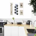 August Grove® 4 Piece Kitchen Wall Décor Set in White | 32 H x 10 W x 3 D in | Wayfair 0EBC935CF68A4C64ADE1168DEB04F867