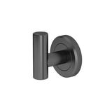 Gatco Latitude II Wall Mounted Robe Hook Metal in Black | 2.25 H x 3.12 W x 2 D in | Wayfair 4245MX