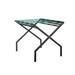 Innit Suba Folding Metal Luggage Rack Plastic/Metal in Black | 20 H x 19 W x 19 D in | Wayfair i11-01-09n