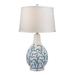 Highland Dunes Caudell 27" Table Lamp Ceramic in Blue | 27 H x 16 W x 16 D in | Wayfair 2B08C7877B0D477DA1B3BA5E35A7E8AB