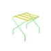 Innit Pamaleta Folding Metal Luggage Rack Plastic/Metal in Green/Yellow | 22 H x 18 W x 26 D in | Wayfair i13-16-03v