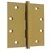 idh by St. Simons 3.06" H x 4.5" W Full Mortise Pair Door Hinge in Yellow | 4.5 H x 4.5 W x 0.134 D in | Wayfair 84545-004