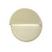 Wade Logan® Caeli 1 - Light LED Dimmable Wall Sconce Ceramic in White/Brown | 8 H x 8 W x 3.25 D in | Wayfair DBEDFD6D9E494BE88735845FC97B5301