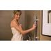 Invisia Collection INVISIA Accent Bar 24", Designer Curved Grab Bar 2.5", for Bath & Shower Safety Metal in Gray | 2.5 H x 24 W x 1.25 D in | Wayfair