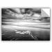 Highland Dunes Kerklin Edd Tide Removable Wall Decal Vinyl in Black/White | 8 H x 12 W in | Wayfair 5bur010a0812p