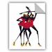 Dakota Fields Shan Kelly Little Red Dress Removable Wall Decal Vinyl in Black | 18 H x 12 W in | Wayfair FAB7D0CF43284B70BDCF9D0EDCECED58