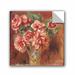 Charlton Home® Pierre Renoir Roses In A Vase, 1890 Removable Wall Decal Vinyl in Pink | 18 H x 18 W in | Wayfair 2F0B9A0026934163A594EDABE2D86B09