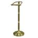 Kingston Brass Georgian Free Standing Pedestal Toilet Paper Holder Metal in Yellow | 21.5 H x 8.375 W x 6.25 D in | Wayfair CC2103