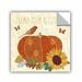 ArtWall Veronique Charron Autumn Song III Wall Decal in Green/Orange/Yellow | 24 H x 24 W in | Wayfair 2cha027a2424p